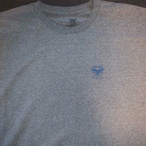 XL grey and blue Vans graphic short sleeve t-shirt